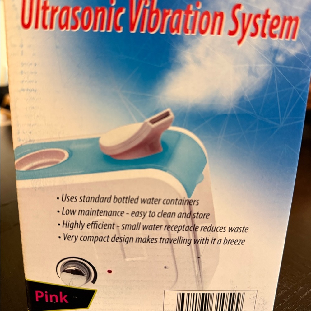Personal Humidifier in Pink - Picture 2 of 4